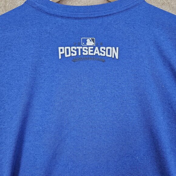 Toronto Blue Jays Nike October Baseball Postseason Shirt Adult Size M Blue MLB - Picture 8 of 10
